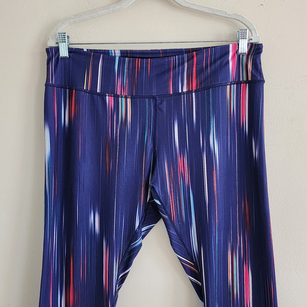 Reebok Activewear Capri Leggings XL Sporty Atheletic Sportswear Comfort Stretch